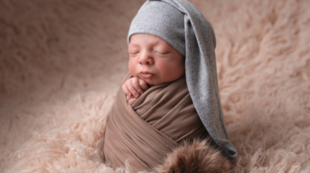 Newborn baby boy